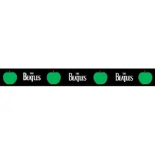 The Beatles – Drop T & Apple (Gummy Wristband) (Náramok)