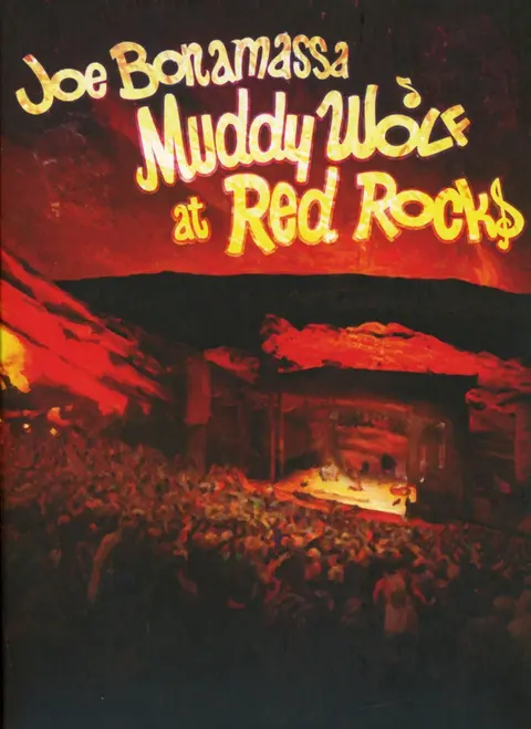 MUDDY WOLF AT RED ROCKS