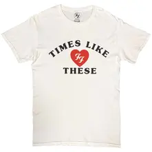 Unisex T-Shirt: Times Like These (White) thumbnail