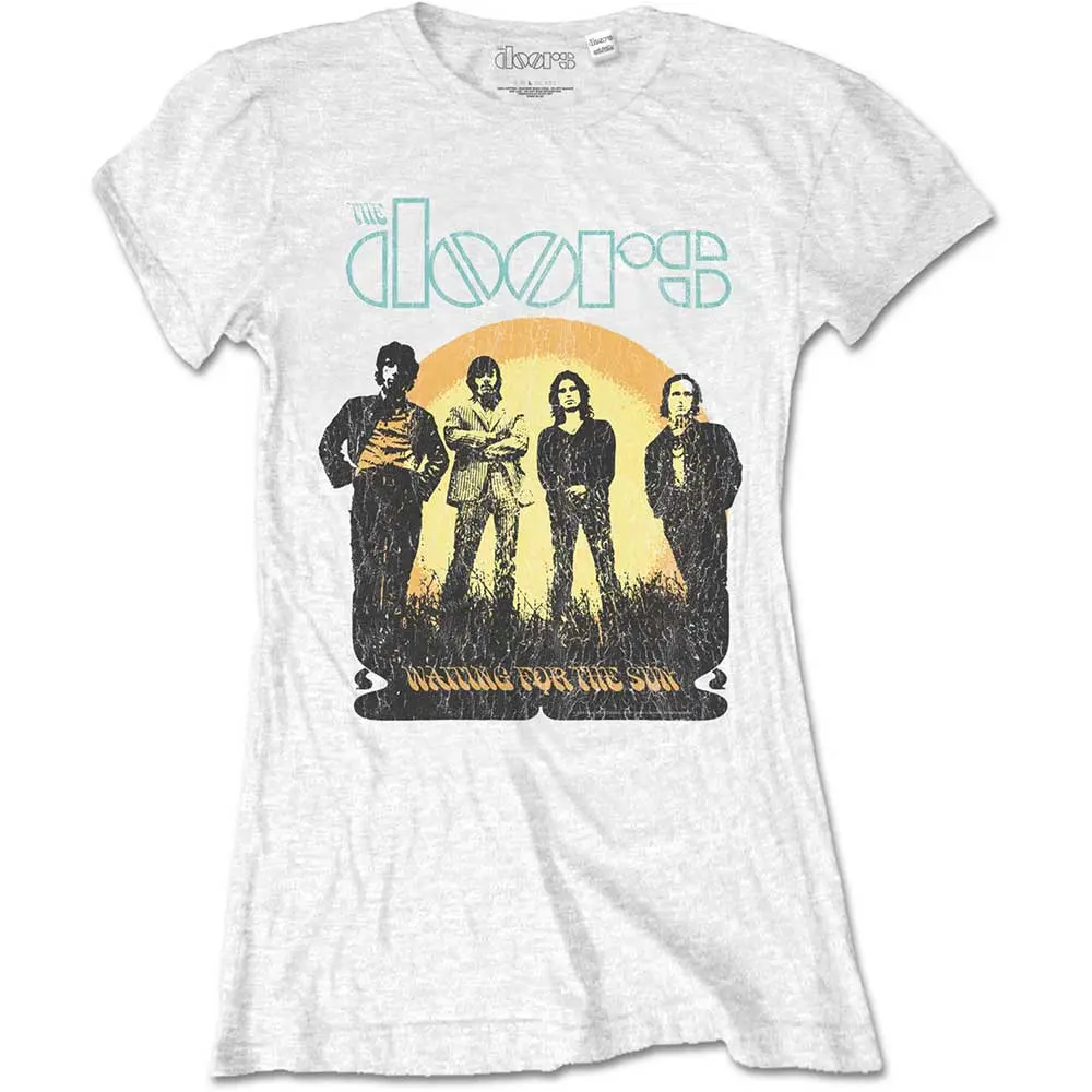 The Doors – Waiting for the Sun (Biela, Dámske) (Tričko)