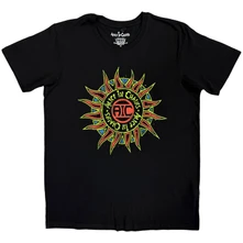 Alice In Chains, Tričko Sun Logo, Unisex, Čierna