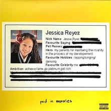 Jessie Reyez, Vinyl Paid In Memories