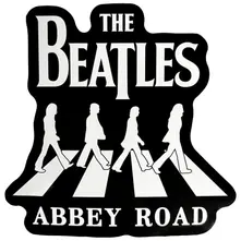 Sticker: Abbey Road Silhouettes thumbnail