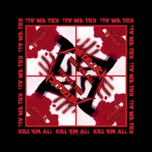 Metallica, Šatka Kill 'Em All, Unisex, Čierna