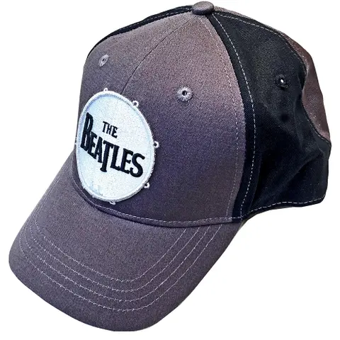 The Beatles – Šiltovka Drum Logo (Multi-color, Black & Charcoal Grey), Unisex, Multi-color