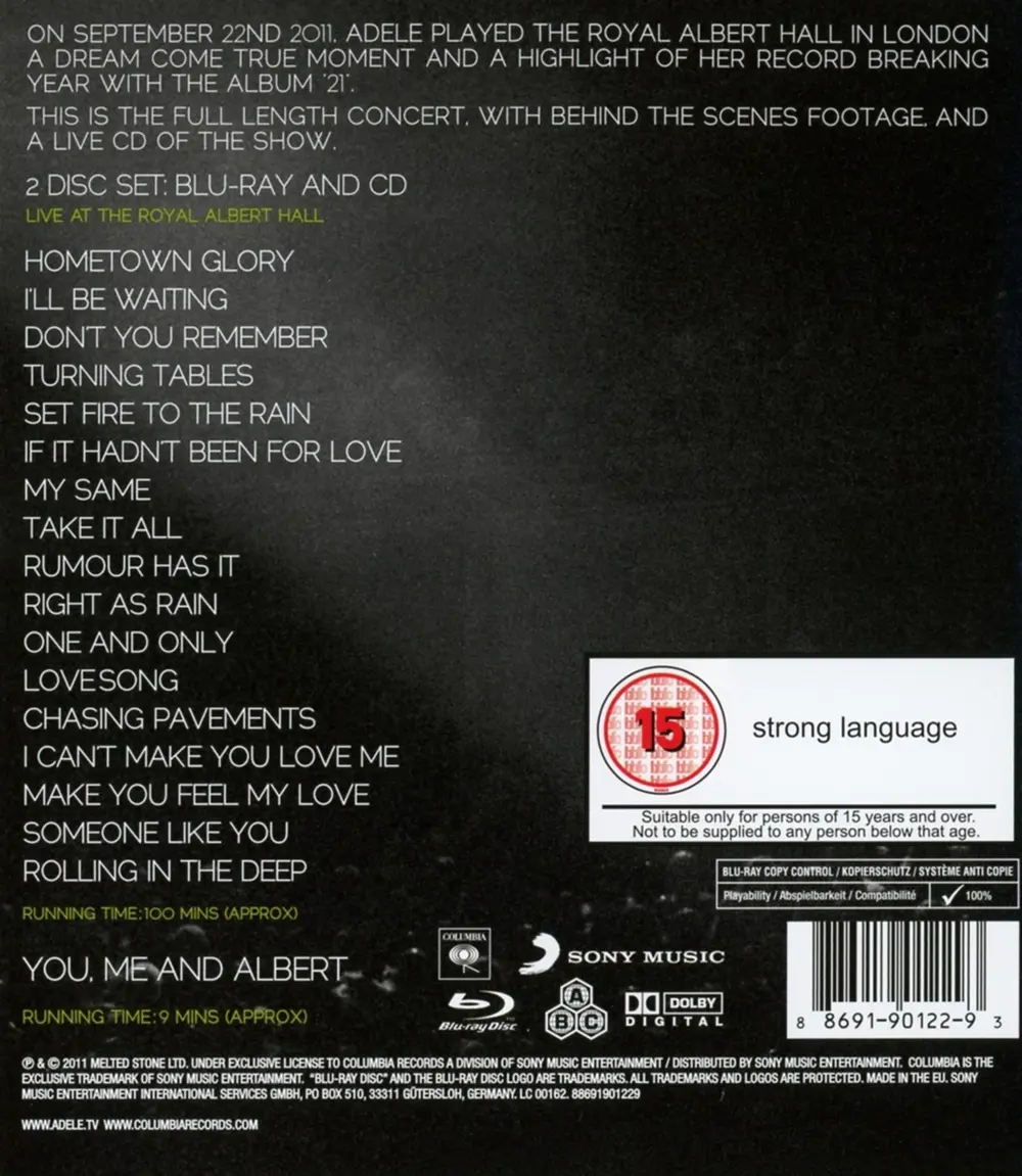 Live At the Royal Albert Hall