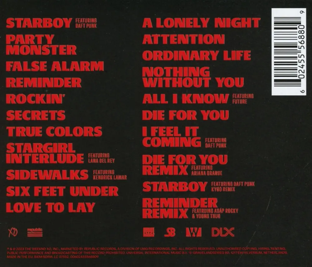 Starboy (Deluxe Edition)
