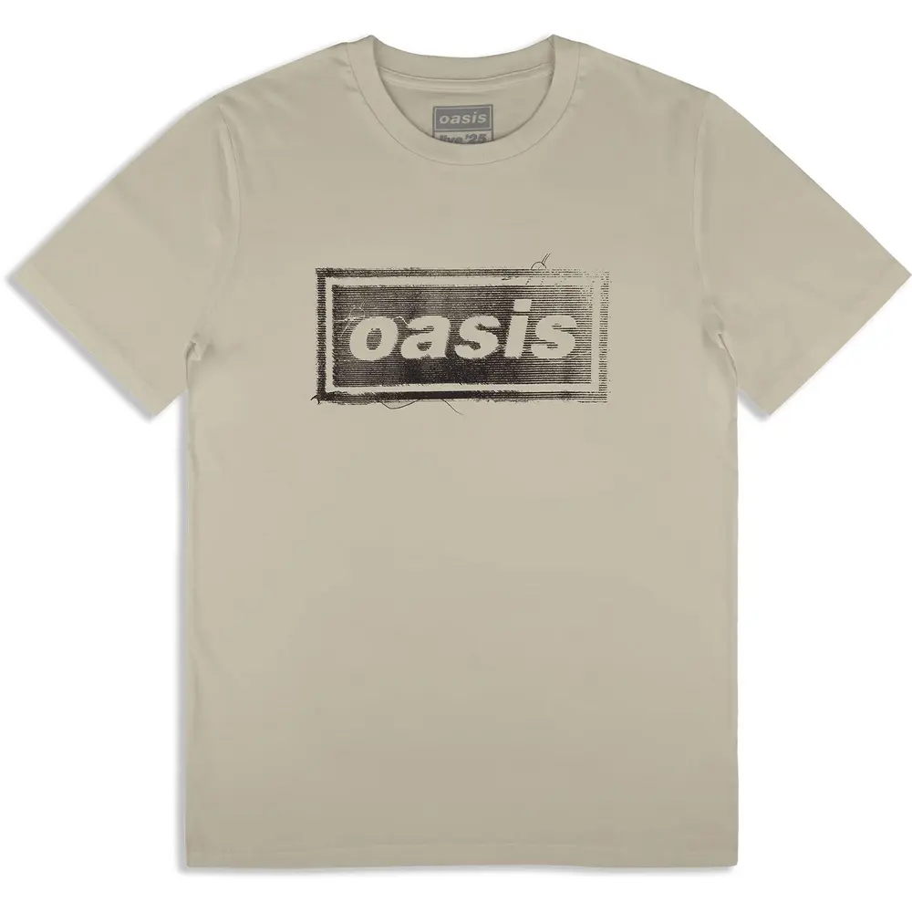 Unisex T-Shirt: Thread Logo (Stone Grey) (Ex-Tour)