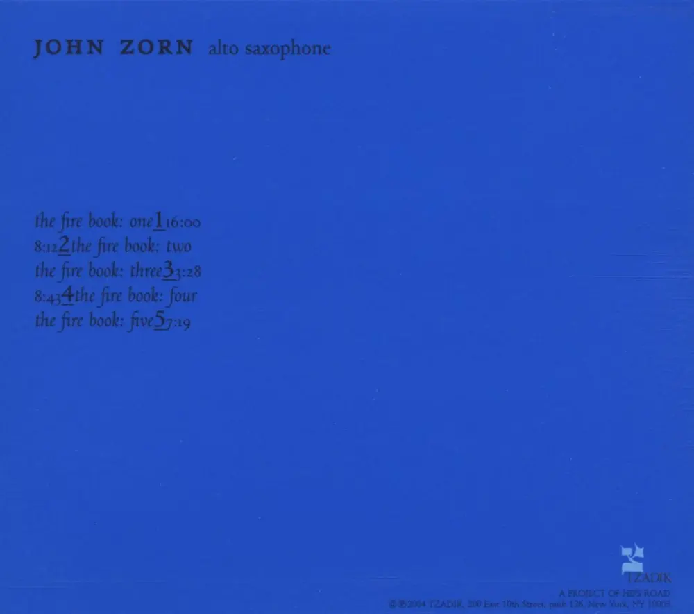 John Zorn – CLASSIC GUIDE TO STRATEGY (CD)