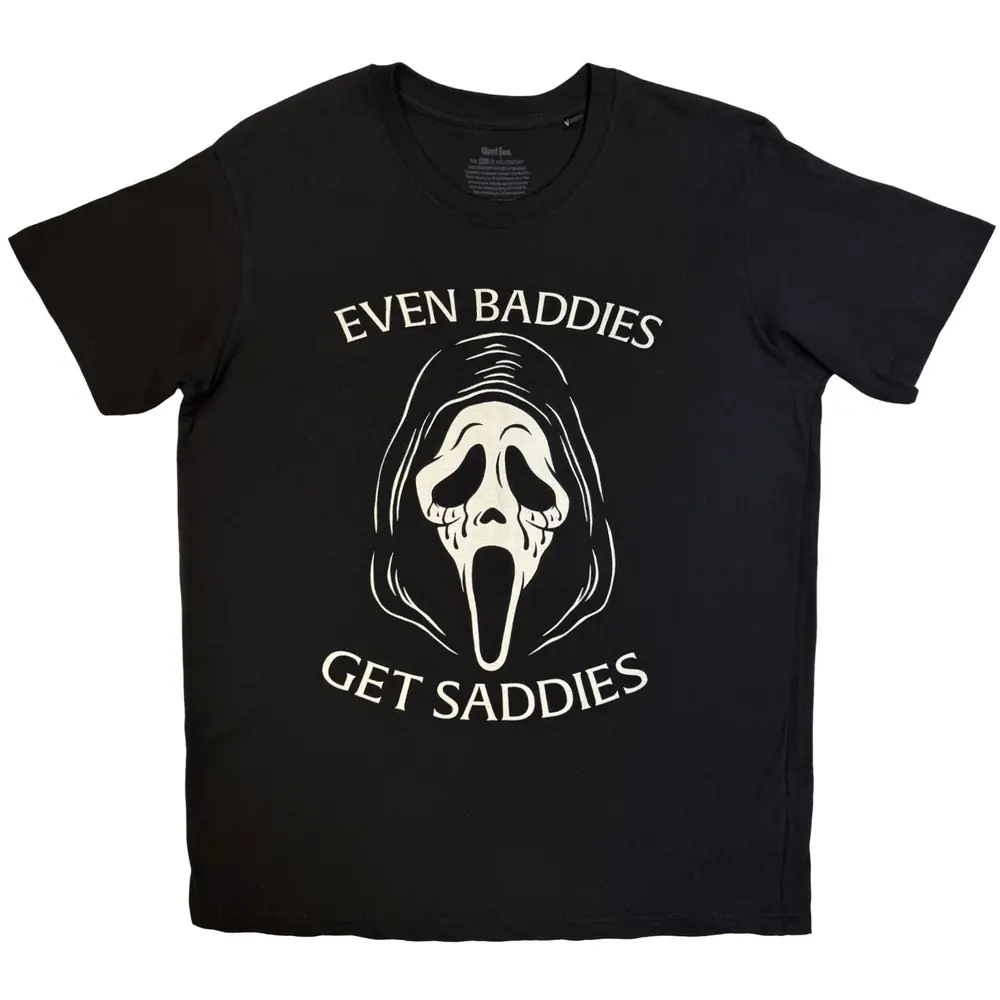 Unisex T-Shirt: Even Baddies Get Saddies (Black)