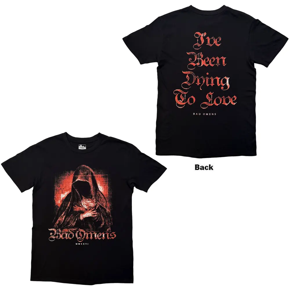 Unisex T-Shirt: Dying To Love (Black) (Back Print)