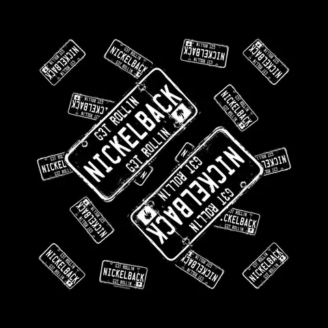 Unisex Bandana: Get Rollin' (Black)