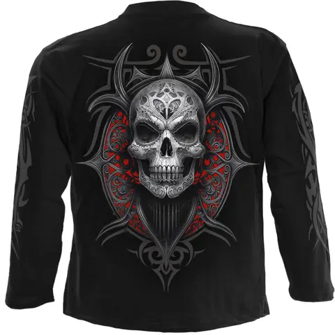 Spiral – Tričko s dlhým rukávom High Priestess (Čierna), Unisex, Čierna