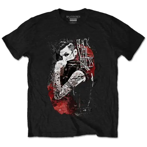 Black Veil Brides – Tričko Inferno (Čierna), Muž, Unisex, Čierna