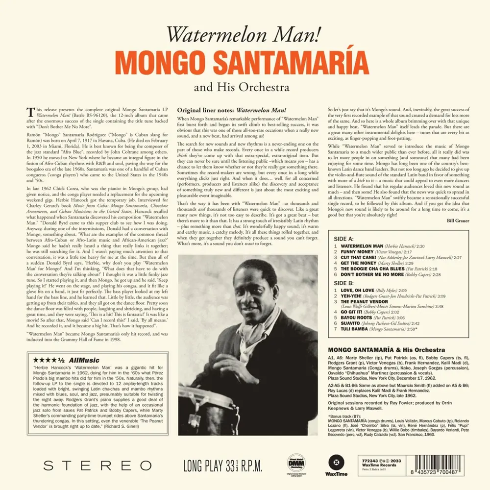 Mongo Santamaria – WATERMELON MAN! (Vinyl)
