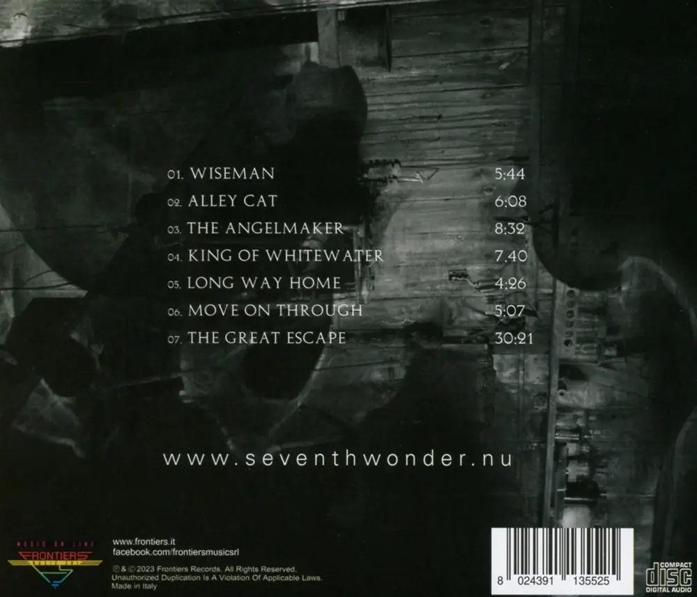 SEVENTH WONDER - GREAT ESCAPE