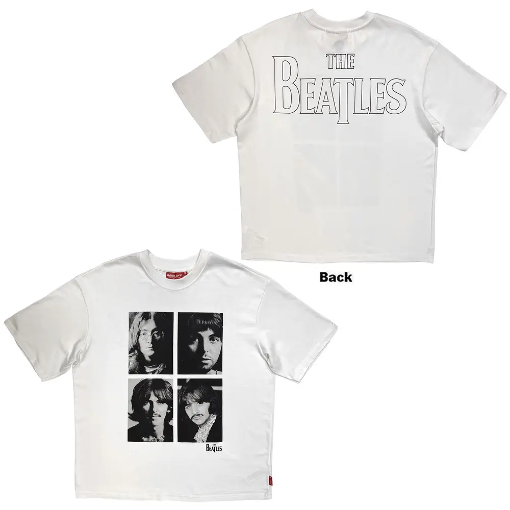 Unisex Unplugged T-Shirt: Four Portrait Wash (White)
