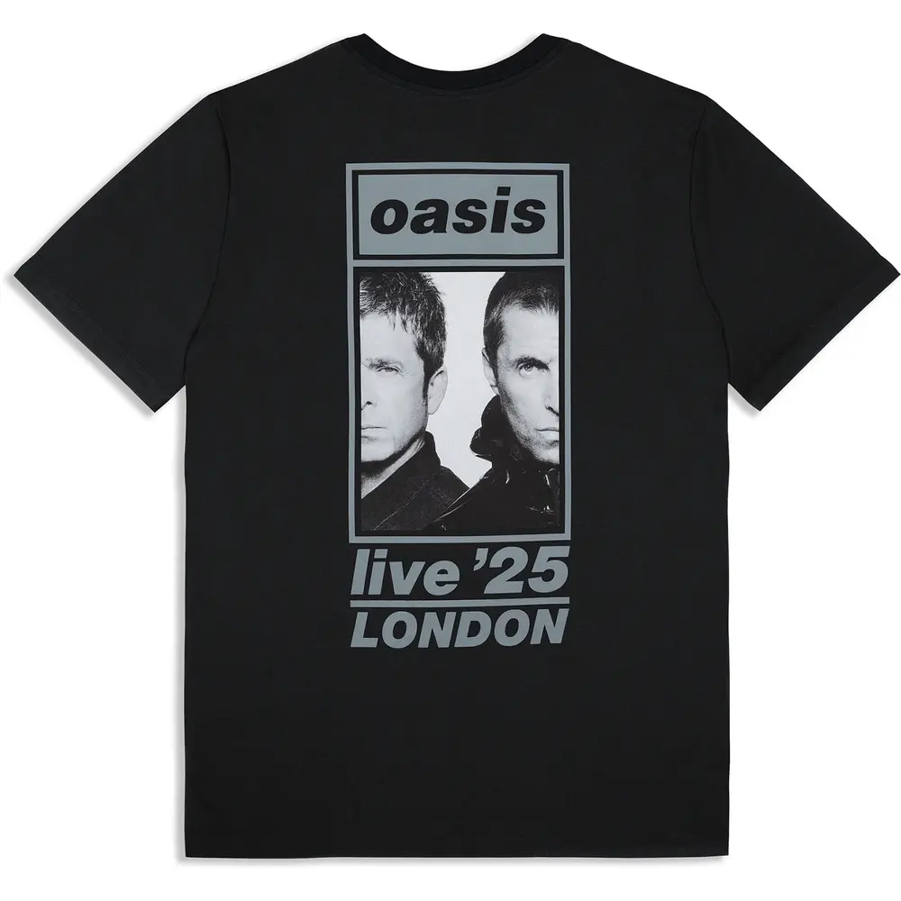 Unisex T-Shirt: London 2 Aug Event (Black) (Back Print & Ex-Tour)