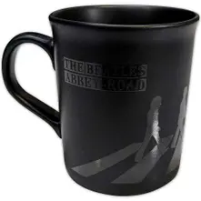 Unboxed Mug: Abbey Road Crossing Matte (Black) thumbnail