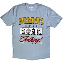 Tričko Unisex T-Shirt: Everyone's Talking Photo (Light Blue)