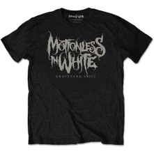 Motionless in White, Tričko Graveyard Shift, Unisex, Čierna