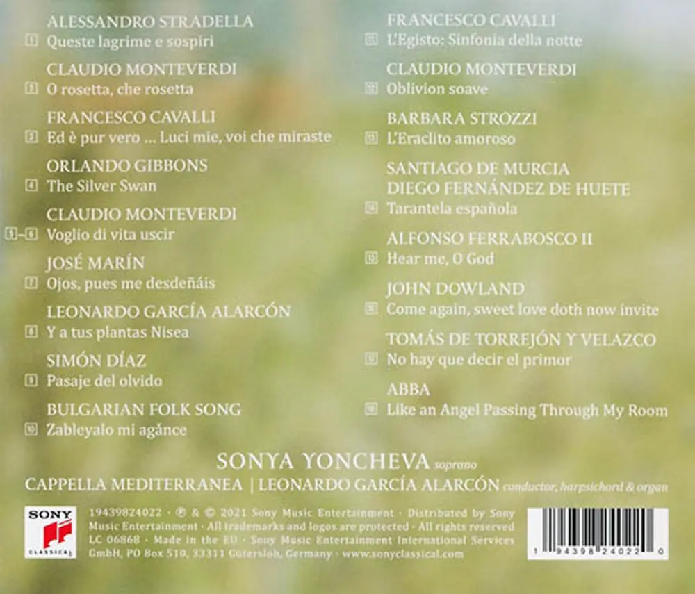 Sonya Yoncheva – Rebirth (CD)