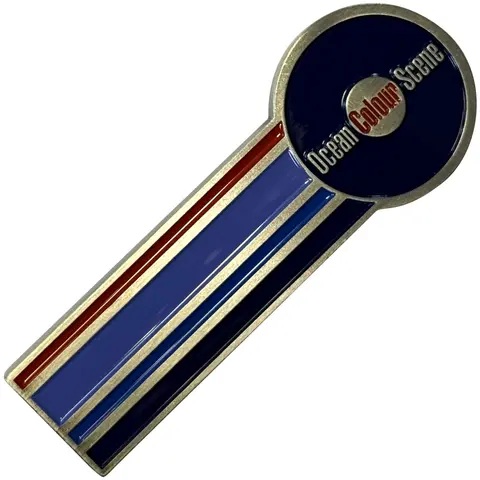 Fridge Magnet: Circle Logo & Stripes