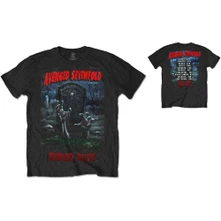 Avenged Sevenfold A7X, Tričko Buried Alive Tour 2012, Unisex, Čierna