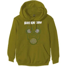 Green Day, Mikina Green Mask, Unisex, Zelená