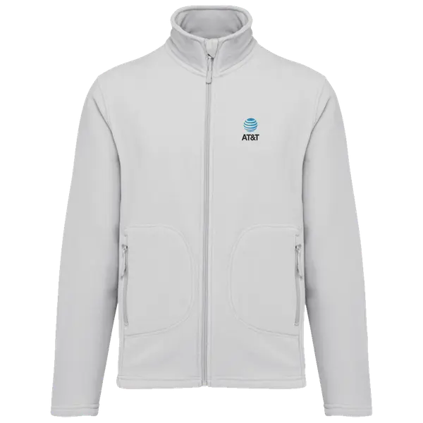 Team colors – Zipper AT&T Soft Microfleece, Unisex, Grey