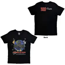 Tričko Unisex T-Shirt: The World Is Yours (Black) (Back Print)