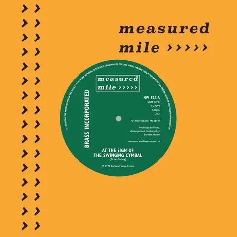 7-AT THE SIGN OF THE SWINGING CYMBAL / JUST LIKE THAT