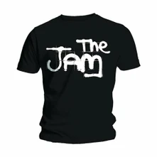 The Jam, Tričko Spray Logo Black, Unisex, Čierna