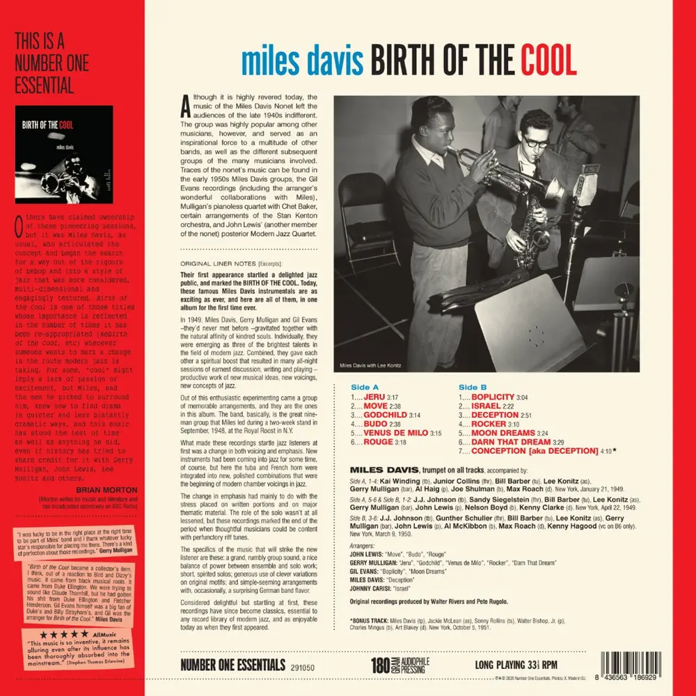 BIRTH OF THE COOL