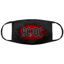 AC/DC, Rúško Oval Logo Vintage
