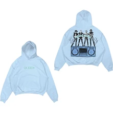 Queen, Mikina Radio Ga Ga, Unisex, Modrá