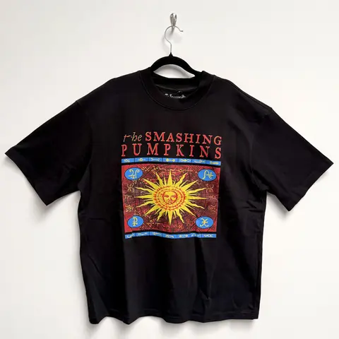 Unisex Oversized Boxy T-Shirt: Sun Box (Black)