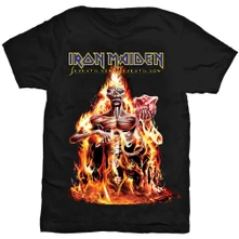 Iron Maiden, Tričko Seventh Son, Unisex, Čierna