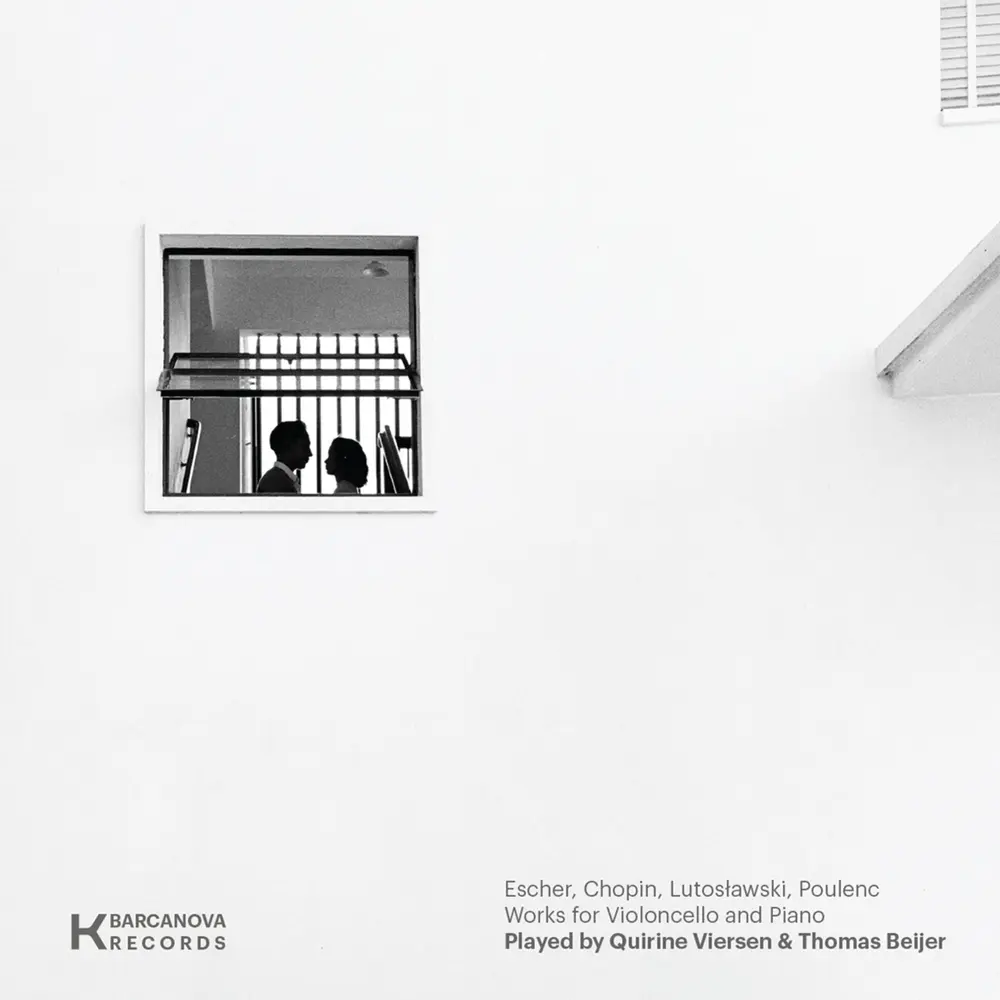 Quirine Viersen – ESCHER, CHOPIN, LUTOSLAWSKI, POULENC, WORKS FOR VIOLONCELLO AND PIANO (Vinyl)