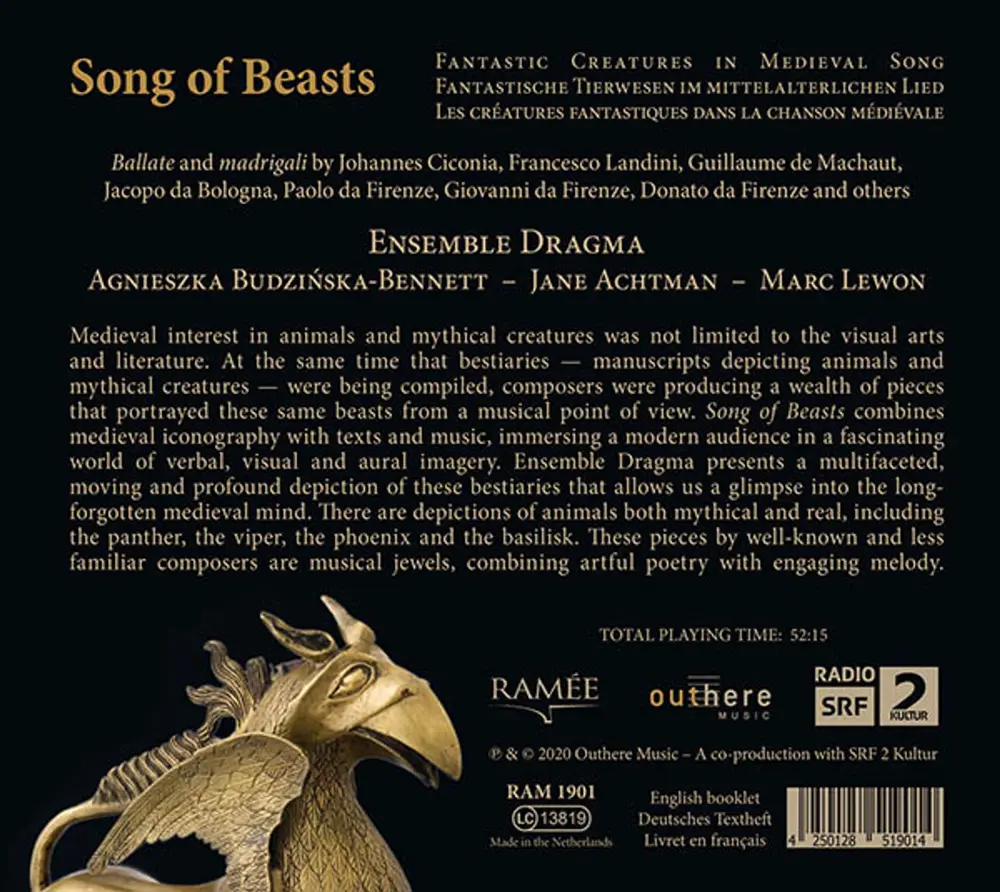 Ensemble Dragma - Song of Beasts