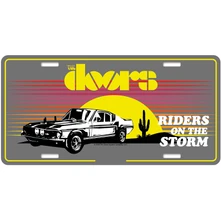 ŠPZ Number Plate: Riders On The Storm