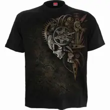 Unisex T-Shirt: Diesel Punk (Black) (Back Print) thumbnail