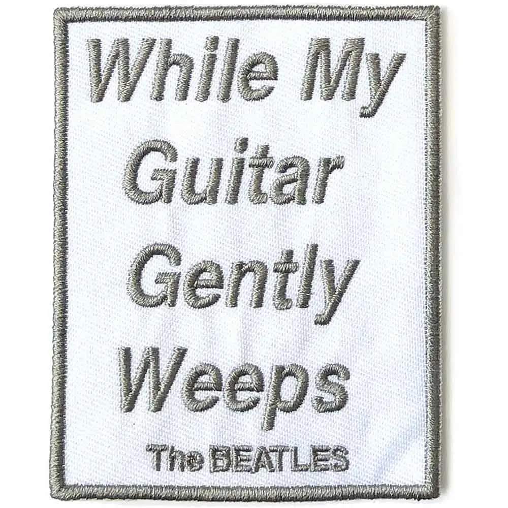 The Beatles – While My Guitar Gently Weeps (Nášivka)