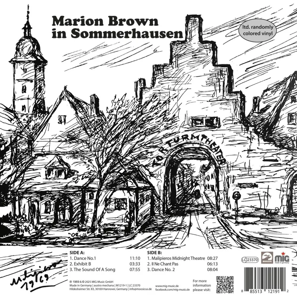 Marion Brown – IN SOMMERHAUSEN (Vinyl)