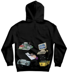 Gleb, Mikina Rapinbox, Unisex, Black