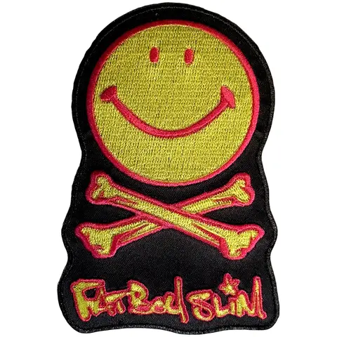 Woven Patch: Happy Face Logo
