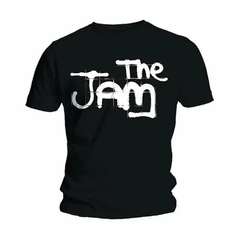 The Jam – Tričko Spray Logo Black (Čierna), Unisex, Čierna