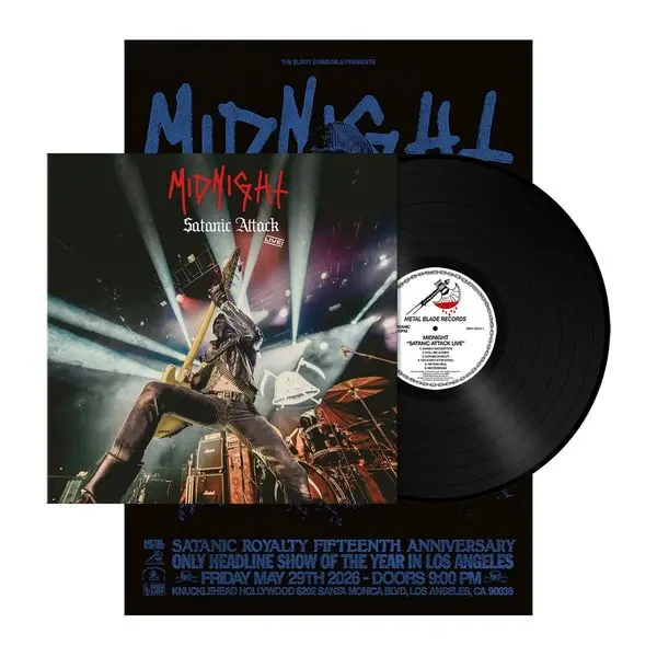 Midnight – SATANIC ATTACK LIVE! (Vinyl)