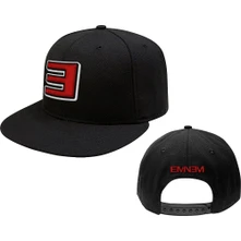 Eminem, Šiltovka Reverse E, Unisex, Čierna