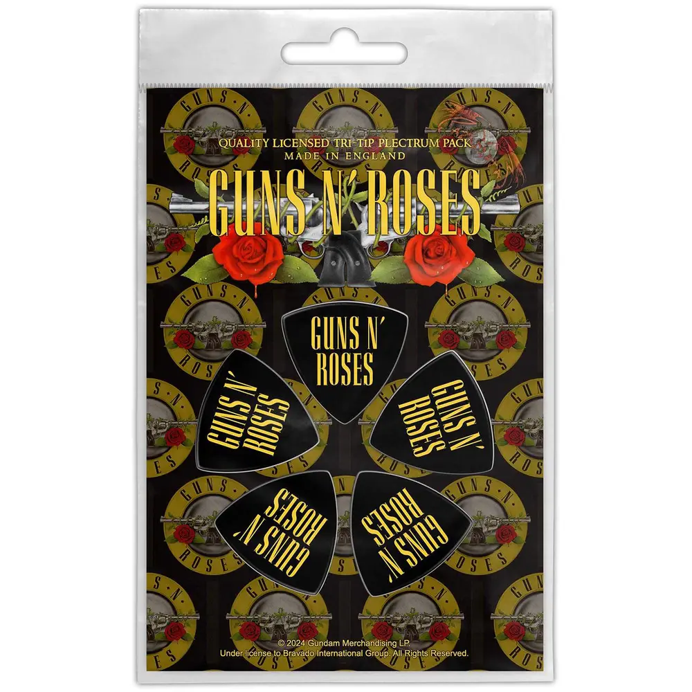 Tri-Tip Plectrum Pack: Logo